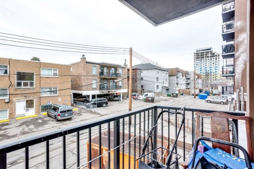 2D-515 17 Avenue Sw, Calgary, AB - Outdoor With Balcony With Exterior