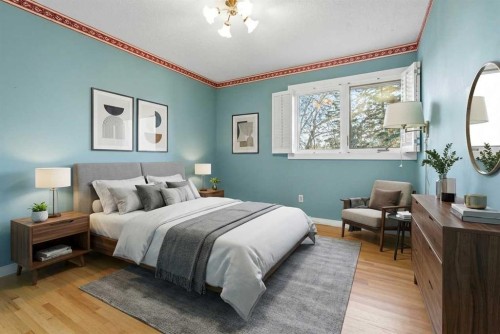 327 Willow Ridge Place Se, Calgary, AB - Indoor Photo Showing Bedroom