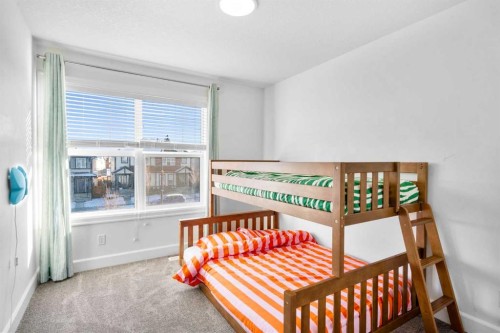 950 Mahogany Boulevard Se, Calgary, AB - Indoor Photo Showing Bedroom