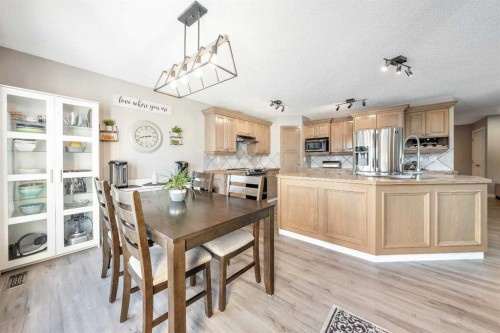 9 Hidden Valley Crescent Nw, Calgary, AB - Indoor Photo Showing Dining Room