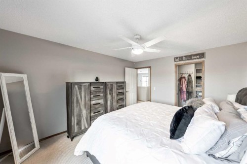 9 Hidden Valley Crescent Nw, Calgary, AB - Indoor Photo Showing Bedroom