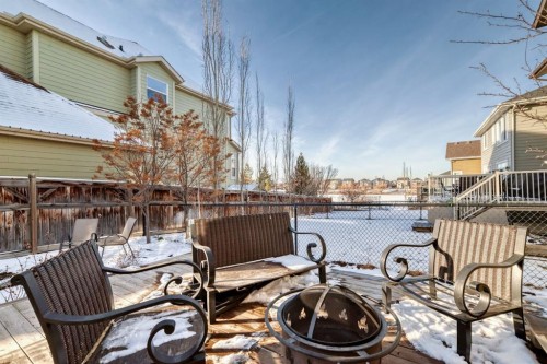 4 Auburn Sound Court Se, Calgary, AB - Outdoor With Deck Patio Veranda With Exterior