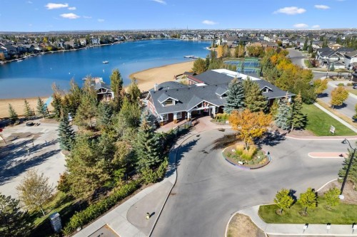 4 Auburn Sound Court Se, Calgary, AB - Outdoor With Body Of Water With View