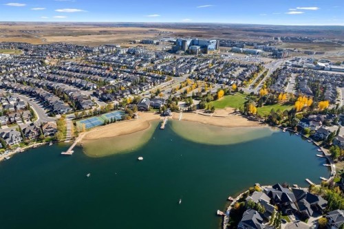 4 Auburn Sound Court Se, Calgary, AB - Outdoor With Body Of Water With View