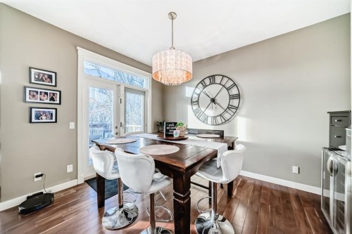 4 Auburn Sound Court Se, Calgary, AB - Indoor Photo Showing Dining Room