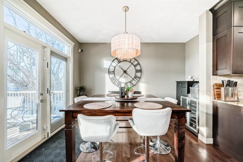 4 Auburn Sound Court Se, Calgary, AB - Indoor Photo Showing Dining Room
