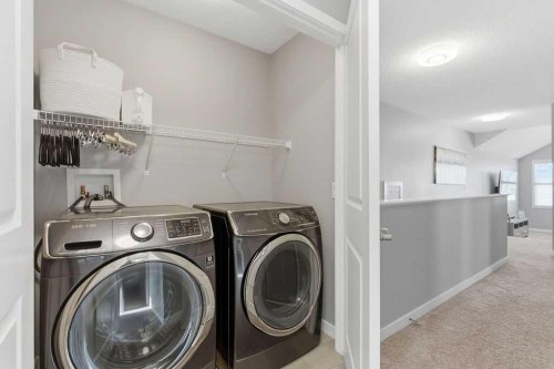 105 Chaparral Valley Crescent Se, Calgary, AB - Indoor Photo Showing Laundry Room