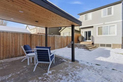 105 Chaparral Valley Crescent Se, Calgary, AB - Outdoor With Deck Patio Veranda With Exterior