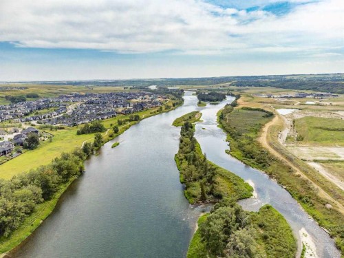 405 Cranbrook Walk Se, Calgary, AB - Outdoor With Body Of Water With View