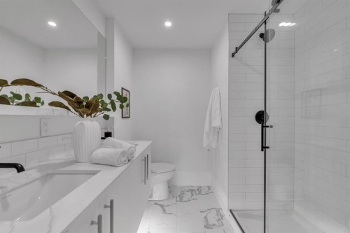513-8375 Broadcast Avenue Sw, Calgary, AB - Indoor Photo Showing Bathroom