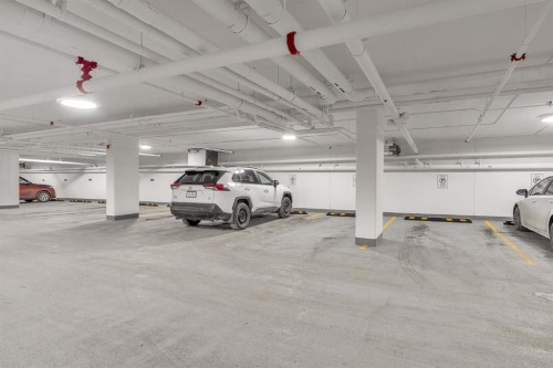 513-8375 Broadcast Avenue Sw, Calgary, AB - Indoor Photo Showing Garage