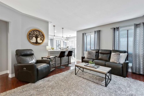 7 Mountain Park Circle Se, Calgary, AB - Indoor Photo Showing Living Room