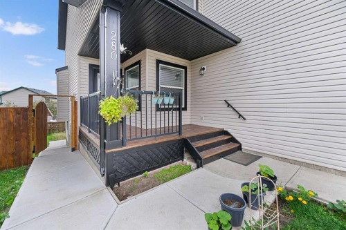280 Windermere Drive, Chestermere, AB - Outdoor With Deck Patio Veranda With Exterior
