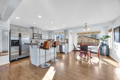 139 Prestwick Point Se, Calgary, AB - Indoor Photo Showing Kitchen With Stainless Steel Kitchen With Upgraded Kitchen