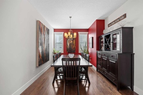 184 Magenta Crescent, Chestermere, AB - Indoor Photo Showing Dining Room