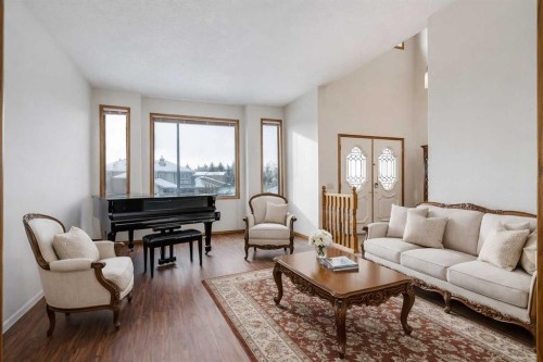 106 Sienna Hills Drive Sw, Calgary, AB - Indoor Photo Showing Living Room