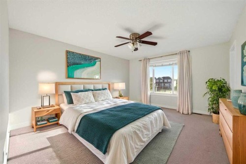 59 Redstone Park Ne, Calgary, AB - Indoor Photo Showing Bedroom