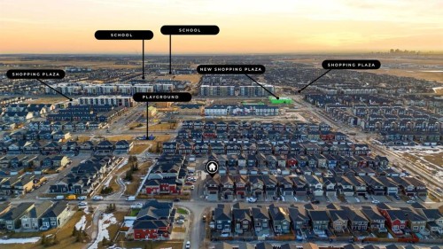 59 Redstone Park Ne, Calgary, AB - Outdoor With View