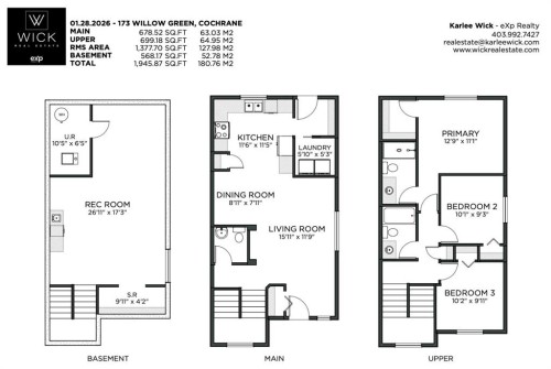 173 Willow Green, Cochrane, AB 