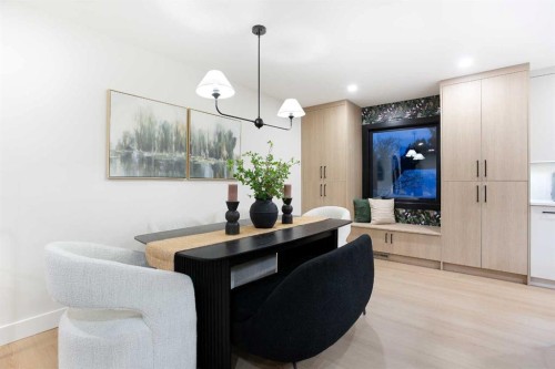 2416 Palliser Drive Sw, Calgary, AB - Indoor Photo Showing Dining Room