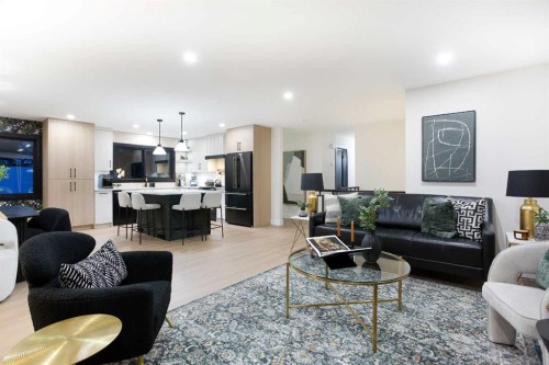 2416 Palliser Drive Sw, Calgary, AB - Indoor Photo Showing Living Room