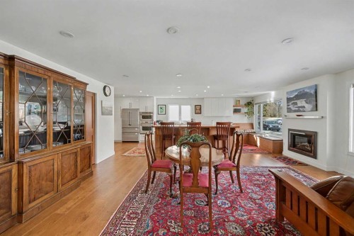 7331 Silver Mead Road Nw, Calgary, AB - Indoor Photo Showing Other Room With Fireplace