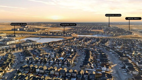 28 Skyview Shores Terrace Ne, Calgary, AB - Outdoor With View