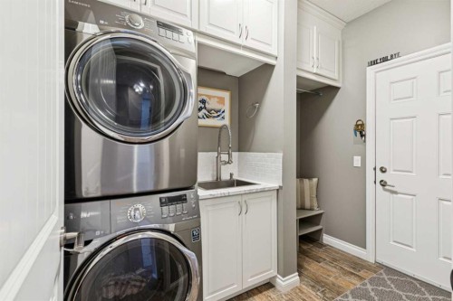 137 Sage Meadows Circle Nw, Calgary, AB - Indoor Photo Showing Laundry Room