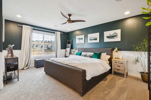 137 Sage Meadows Circle Nw, Calgary, AB - Indoor Photo Showing Bedroom
