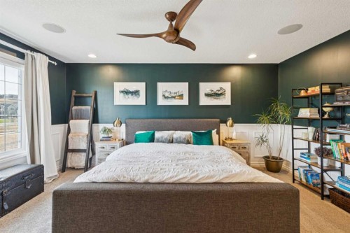 137 Sage Meadows Circle Nw, Calgary, AB - Indoor Photo Showing Bedroom
