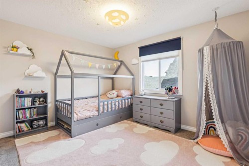 137 Sage Meadows Circle Nw, Calgary, AB - Indoor Photo Showing Bedroom