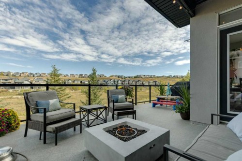 137 Sage Meadows Circle Nw, Calgary, AB - Outdoor With Deck Patio Veranda With View