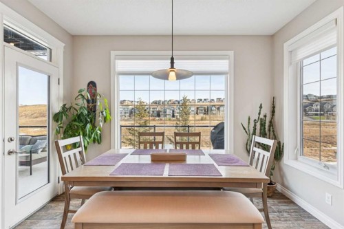 137 Sage Meadows Circle Nw, Calgary, AB - Indoor Photo Showing Dining Room