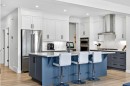 57 Legacy Reach View Se, Calgary, AB  - Indoor Photo Showing Kitchen With Stainless Steel Kitchen With Upgraded Kitchen 
