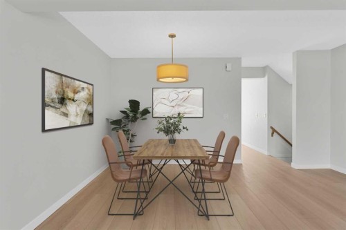 7 Prominence View Sw, Calgary, AB - Indoor Photo Showing Dining Room