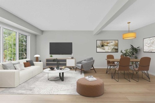 7 Prominence View Sw, Calgary, AB - Indoor Photo Showing Living Room