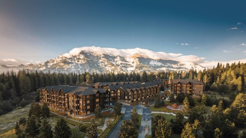 205-10 Cascade Ridge, Canmore, AB - Outdoor With View