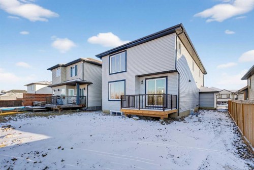 180 Wildrose Drive, Strathmore, AB - Outdoor With Deck Patio Veranda