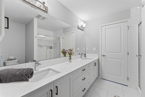 211-4150 Seton Drive Se, Calgary, AB - Indoor Photo Showing Bathroom
