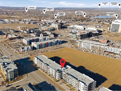 211-4150 Seton Drive Se, Calgary, AB - Outdoor With View