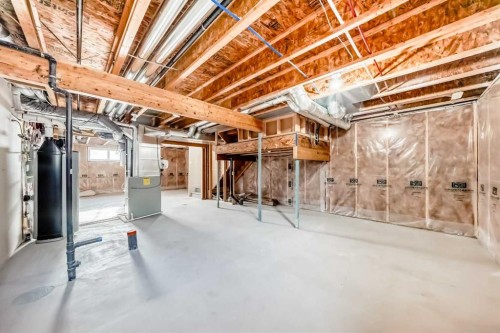 80 New Brighton Grove Se, Calgary, AB - Indoor Photo Showing Basement