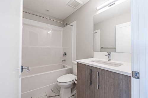 129 Dawson Wharf View, Chestermere, AB - Indoor Photo Showing Bathroom