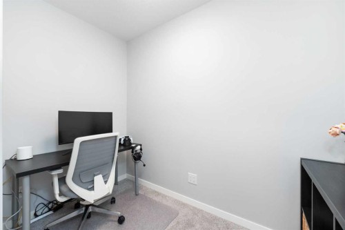 108 Masters Heights Se, Calgary, AB - Indoor Photo Showing Office