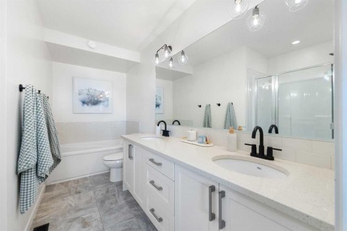 108 Masters Heights Se, Calgary, AB - Indoor Photo Showing Bathroom