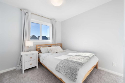 108 Masters Heights Se, Calgary, AB - Indoor Photo Showing Bedroom