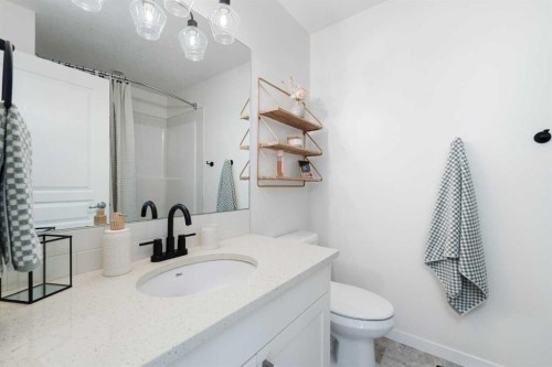108 Masters Heights Se, Calgary, AB - Indoor Photo Showing Bathroom
