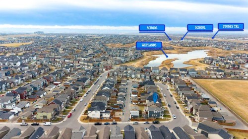 108 Masters Heights Se, Calgary, AB - Outdoor With View