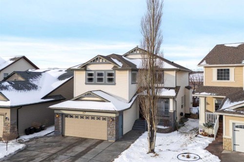 100 Cougarstone Manor Sw, Calgary, AB - Outdoor With Facade
