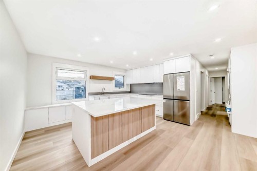 1242 Mardale Drive Ne, Calgary, AB - Indoor Photo Showing Kitchen