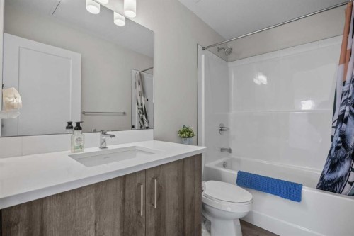 210-660 Shawnee Square Sw, Calgary, AB - Indoor Photo Showing Bathroom
